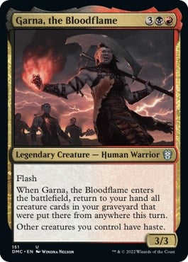 Image for Garna, the Bloodflame (151) (Commander: Dominaria United) - Magic: The Gathering