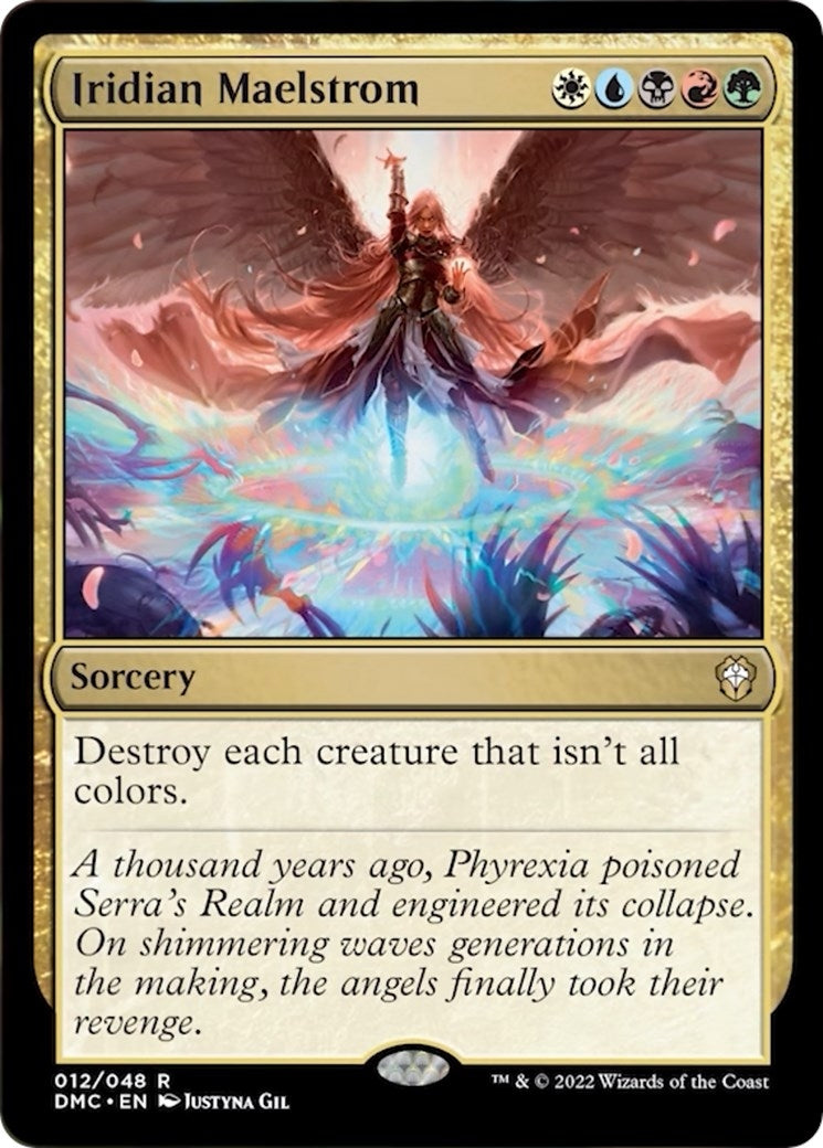 Image for Iridian Maelstrom (12) (Commander: Dominaria United) - Magic: The Gathering