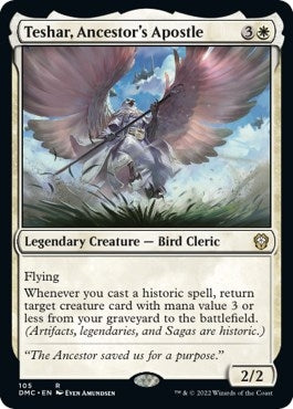 Image for Teshar, Ancestor's Apostle (105) (Commander: Dominaria United) - Magic: The Gathering