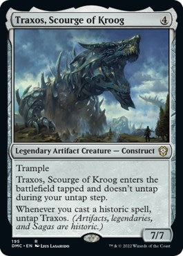 Image for Traxos, Scourge of Kroog (195) (Commander: Dominaria United) - Magic: The Gathering
