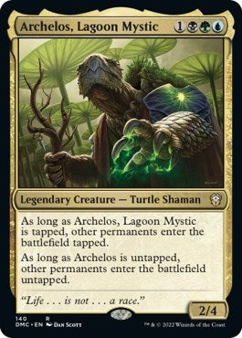 Image for Archelos, Lagoon Mystic (140) (Commander: Dominaria United) - Magic: The Gathering