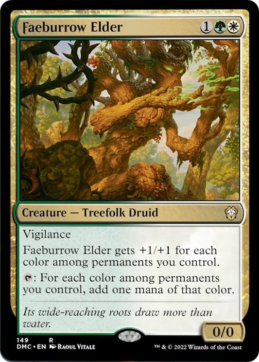 Image for Faeburrow Elder (149) (Commander: Dominaria United) - Magic: The Gathering