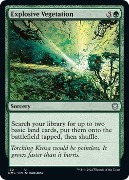 Image for Explosive Vegetation (132) (Commander: Dominaria United) - Magic: The Gathering