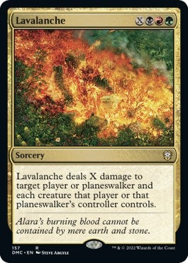 Image for Lavalanche (157) (Commander: Dominaria United) - Magic: The Gathering
