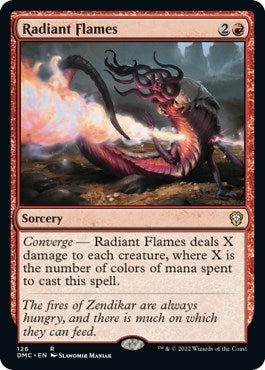 Image for Radiant Flames (126) (Commander: Dominaria United) - Magic: The Gathering