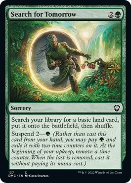 Image for Search for Tomorrow (137) (Commander: Dominaria United) - Magic: The Gathering