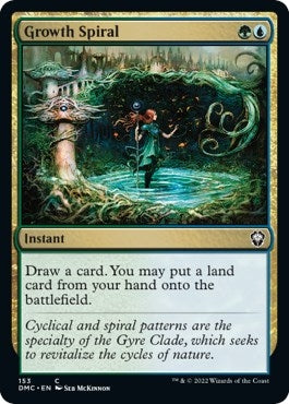 Image for Growth Spiral (153) (Commander: Dominaria United) - Magic: The Gathering