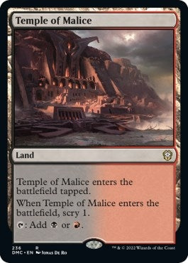 Image for Temple of Malice (236) (Commander: Dominaria United) - Magic: The Gathering