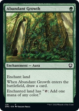 Image for Abundant Growth (128) (Commander: Dominaria United) - Magic: The Gathering