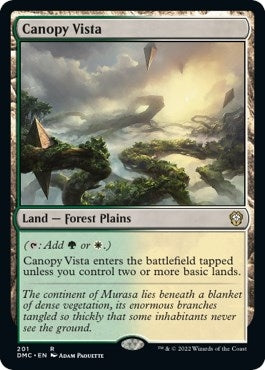 Image for Canopy Vista (201) (Commander: Dominaria United) - Magic: The Gathering