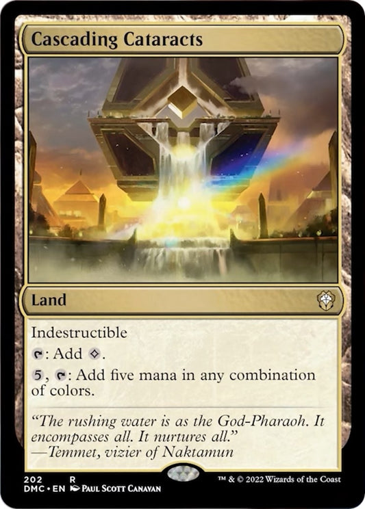 Image for Cascading Cataracts (202) (Commander: Dominaria United) - Magic: The Gathering