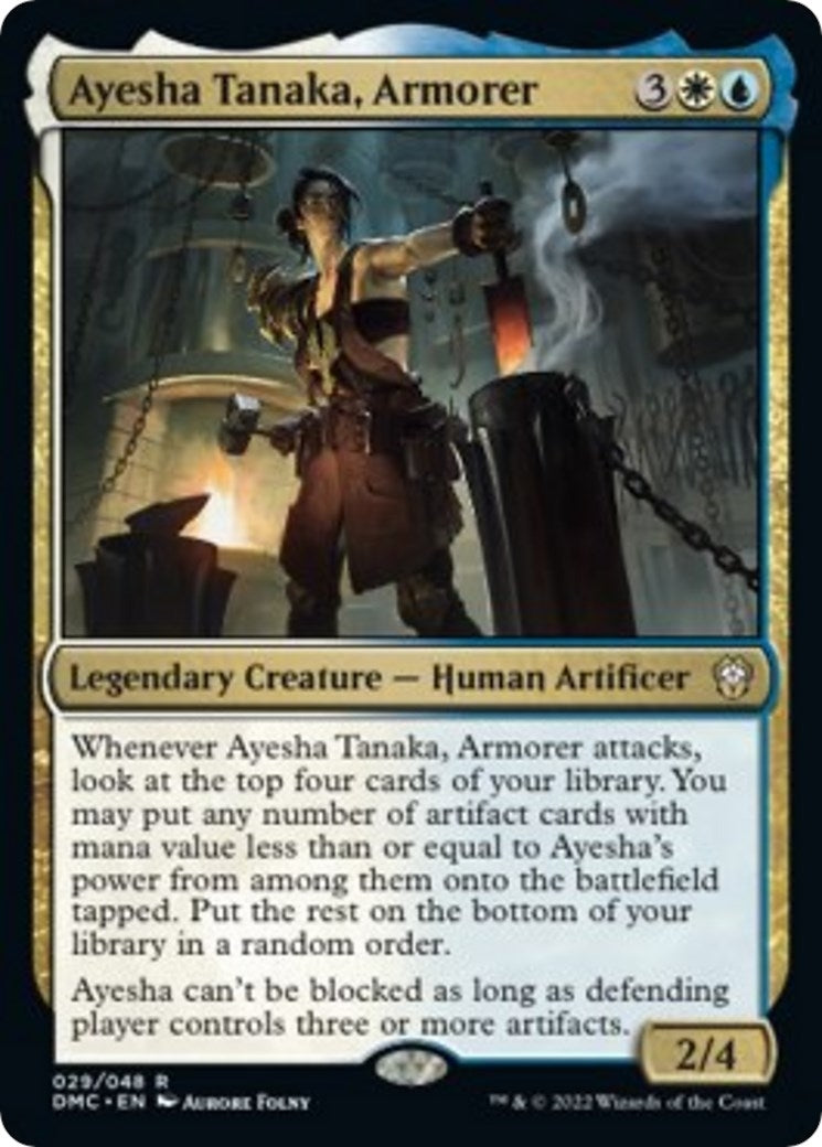 Image for Ayesha Tanaka, Armorer (29) (Commander: Dominaria United) - Magic: The Gathering