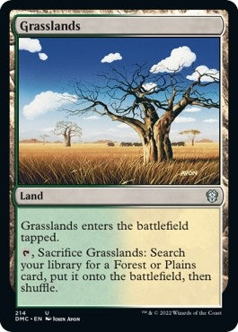 Image for Grasslands (214) (Commander: Dominaria United) - Magic: The Gathering