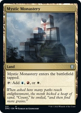 Image for Mystic Monastery (221) (Commander: Dominaria United) - Magic: The Gathering