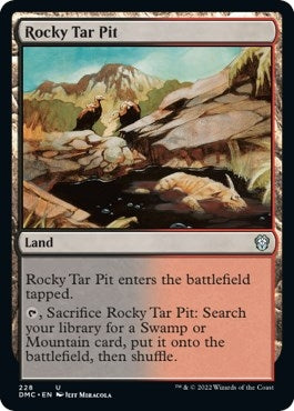 Image for Rocky Tar Pit (228) (Commander: Dominaria United) - Magic: The Gathering