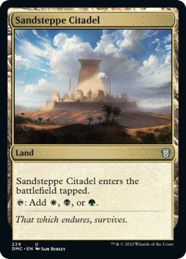 Image for Sandsteppe Citadel (229) (Commander: Dominaria United) - Magic: The Gathering