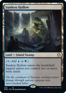 Image for Sunken Hollow (235) (Commander: Dominaria United) - Magic: The Gathering
