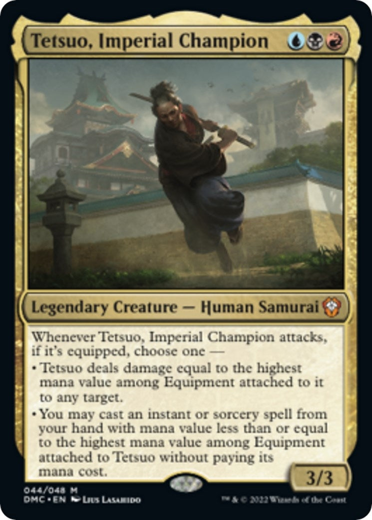 Image for Tetsuo, Imperial Champion (44) (Commander: Dominaria United) - Magic: The Gathering