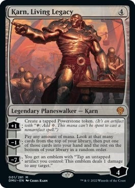 Image for Karn, Living Legacy (1) (Dominaria United) - Magic: The Gathering