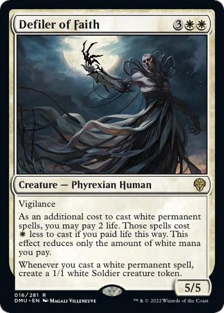 Image for Defiler of Faith (16) (Dominaria United) - Magic: The Gathering