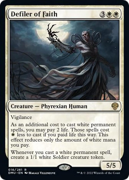 Image for Defiler of Faith (16) (Dominaria United) - Magic: The Gathering