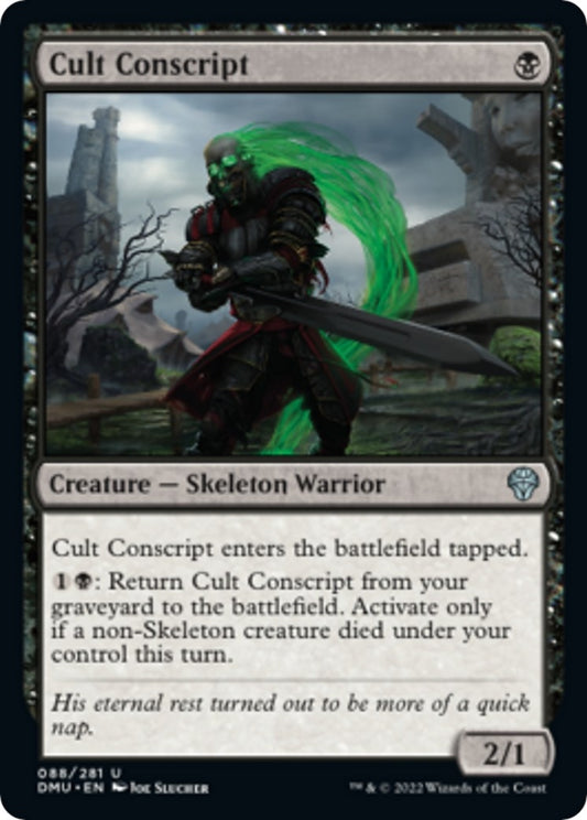 Image for Cult Conscript (88) (Dominaria United) - Magic: The Gathering