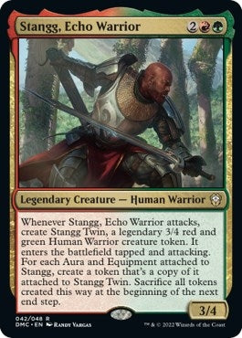 Image for Stangg, Echo Warrior (42) (Commander: Dominaria United) - Magic: The Gathering