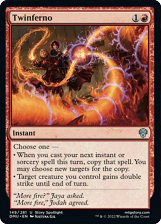 Image for Twinferno (149) (Dominaria United) - Magic: The Gathering