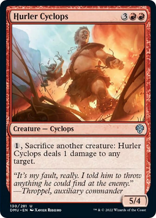 Image for Hurler Cyclops (130) (Dominaria United) - Magic: The Gathering