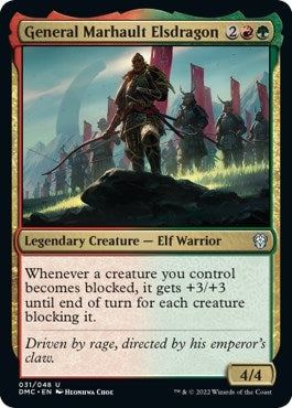 Image for General Marhault Elsdragon (31) (Commander: Dominaria United) - Magic: The Gathering