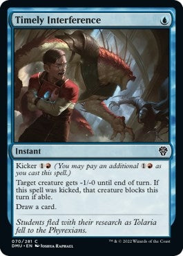Image for Timely Interference (70) (Dominaria United) - Magic: The Gathering