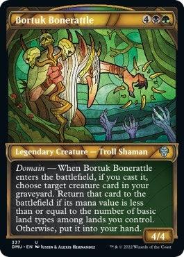 Image for Bortuk Bonerattle (Textured Foil) (337) (Dominaria United) - Magic: The Gathering