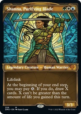 Image for Shanna, Purifying Blade (Textured Foil) (358) (Dominaria United) - Magic: The Gathering