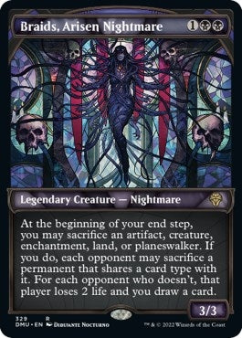 Image for Braids, Arisen Nightmare (Textured Foil) (329) (Dominaria United) - Magic: The Gathering