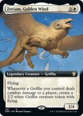 Image for Zeriam, Golden Wind (Extended Art) (81) (Commander: Dominaria United) - Magic: The Gathering