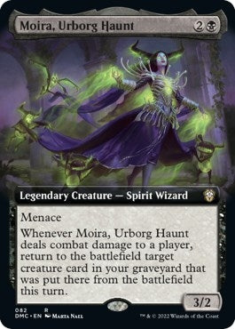 Image for Moira, Urborg Haunt (Extended Art) (82) (Commander: Dominaria United) - Magic: The Gathering