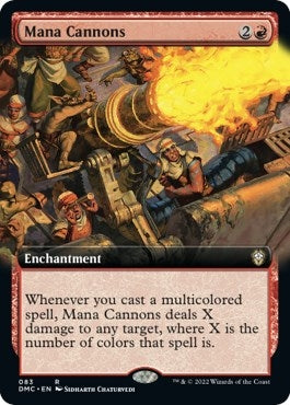 Image for Mana Cannons (Extended Art) (83) (Commander: Dominaria United) - Magic: The Gathering