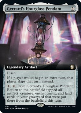 Image for Gerrard's Hourglass Pendant (Extended Art) (93) (Commander: Dominaria United) - Magic: The Gathering