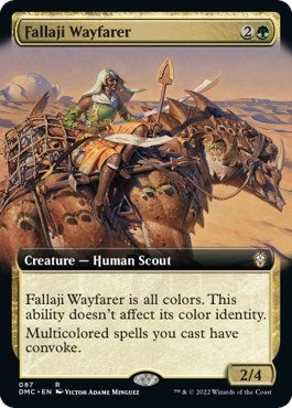 Image for Fallaji Wayfarer (Extended Art) (87) (Commander: Dominaria United) - Magic: The Gathering