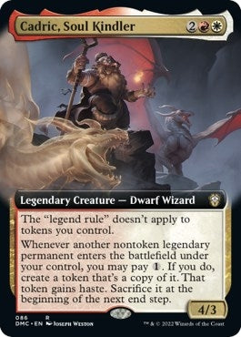 Image for Cadric, Soul Kindler (Extended Art) (86) (Commander: Dominaria United) - Magic: The Gathering