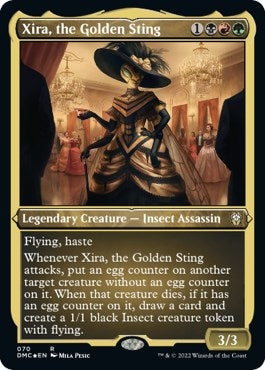Image for Xira, the Golden Sting (Foil Etched) (70) (Commander: Dominaria United) - Magic: The Gathering