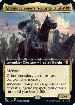 Image for Shanid, Sleepers' Scourge (Extended Art) (79) (Commander: Dominaria United) - Magic: The Gathering