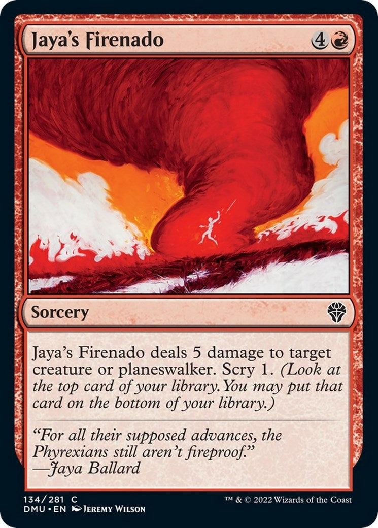 Image for Jaya's Firenado (134) (Dominaria United) - Magic: The Gathering