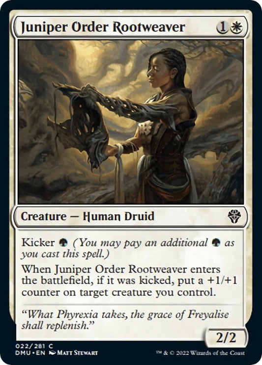 Image for Juniper Order Rootweaver (22) (Dominaria United) - Magic: The Gathering