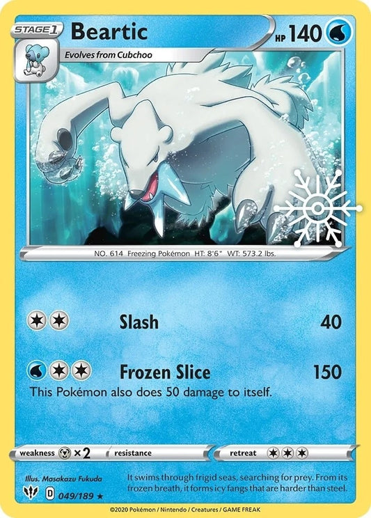 Image for Beartic - 049/189 (Holiday Calendar) (049/189) (Miscellaneous Cards & Products) - Pokemon