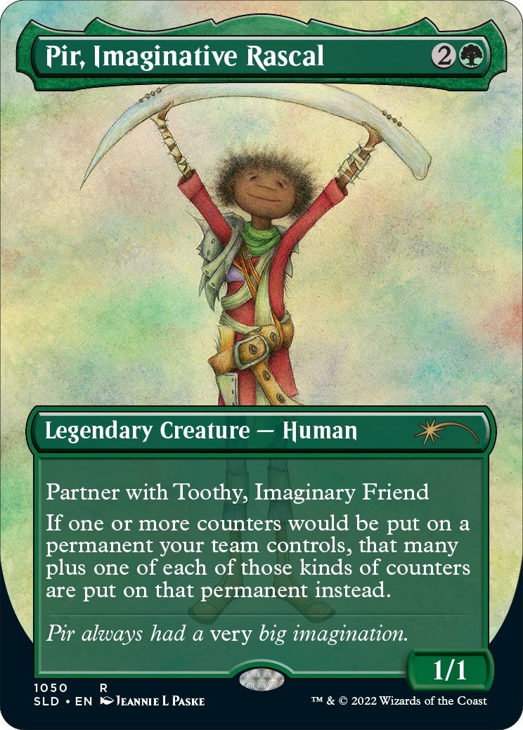 Image for Pir, Imaginative Rascal (Borderless) (1050) (Secret Lair Drop Series) - Magic: The Gathering
