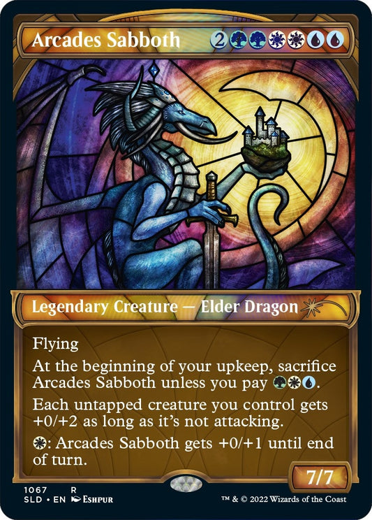 Image for Arcades Sabboth (Stained Glass) (Textured Foil) (1067) (Secret Lair Drop Series) - Magic: The Gathering