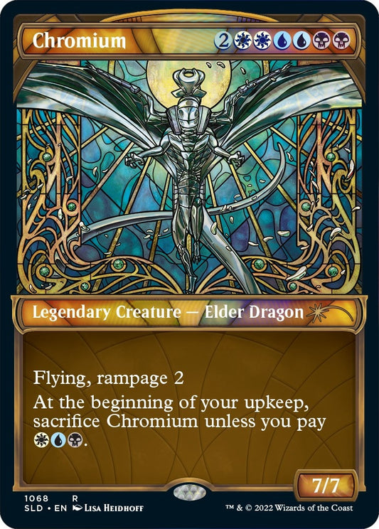 Image for Chromium (Stained Glass) (Textured Foil) (1068) (Secret Lair Drop Series) - Magic: The Gathering