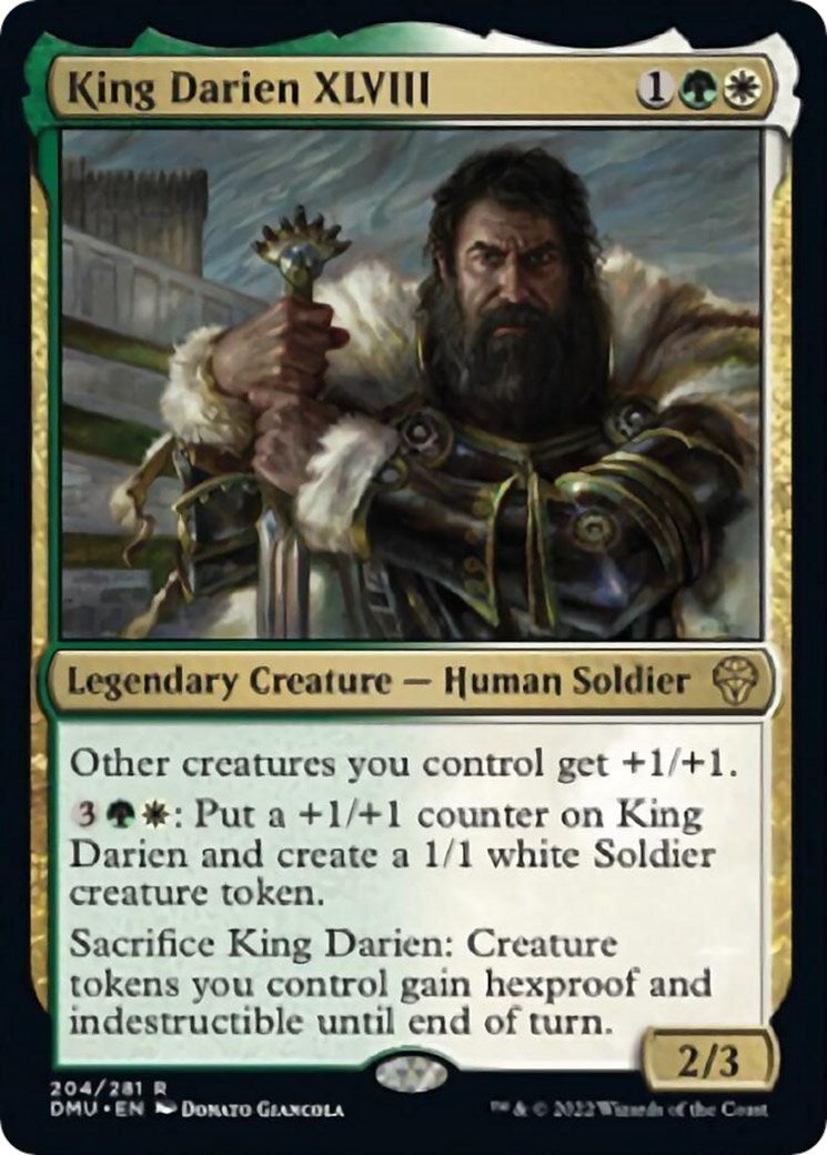 Image for King Darien XLVIII (204) (Dominaria United) - Magic: The Gathering