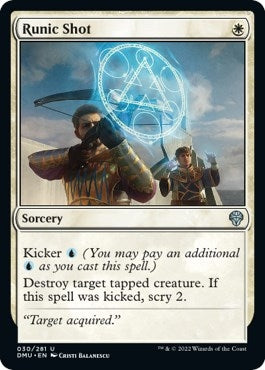Image for Runic Shot (30) (Dominaria United) - Magic: The Gathering